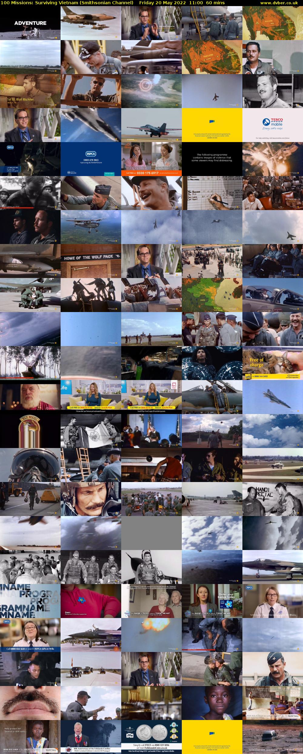 100 Missions: Surviving Vietnam (Smithsonian Channel) Friday 20 May 2022 11:00 - 12:00