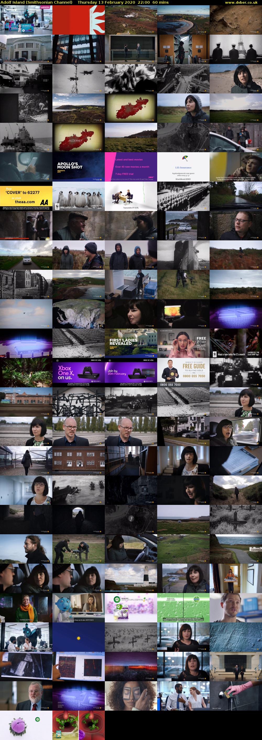 Adolf Island (Smithsonian Channel) Thursday 13 February 2020 22:00 - 23:00