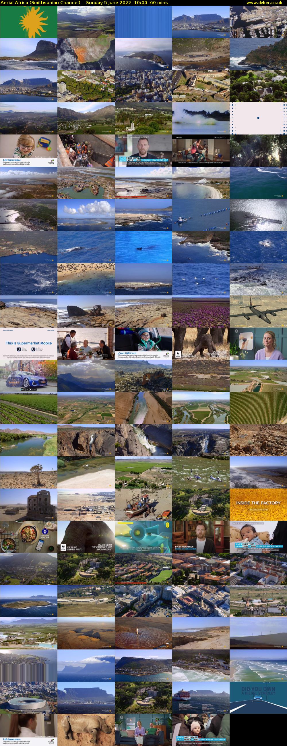 Aerial Africa (Smithsonian Channel) Sunday 5 June 2022 10:00 - 11:00