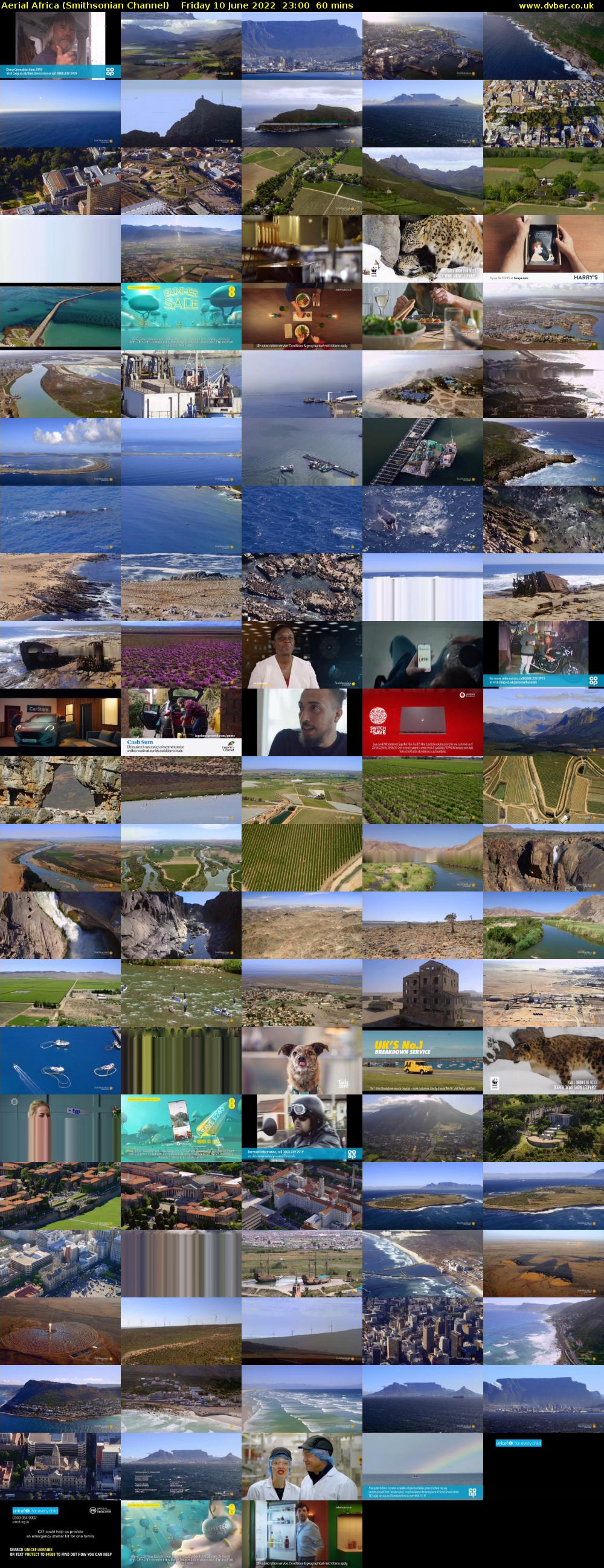 Aerial Africa (Smithsonian Channel) Friday 10 June 2022 23:00 - 00:00