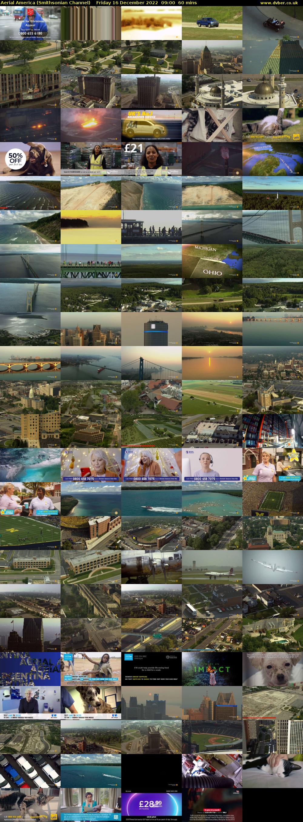 Aerial America (Smithsonian Channel) Friday 16 December 2022 09:00 - 10:00