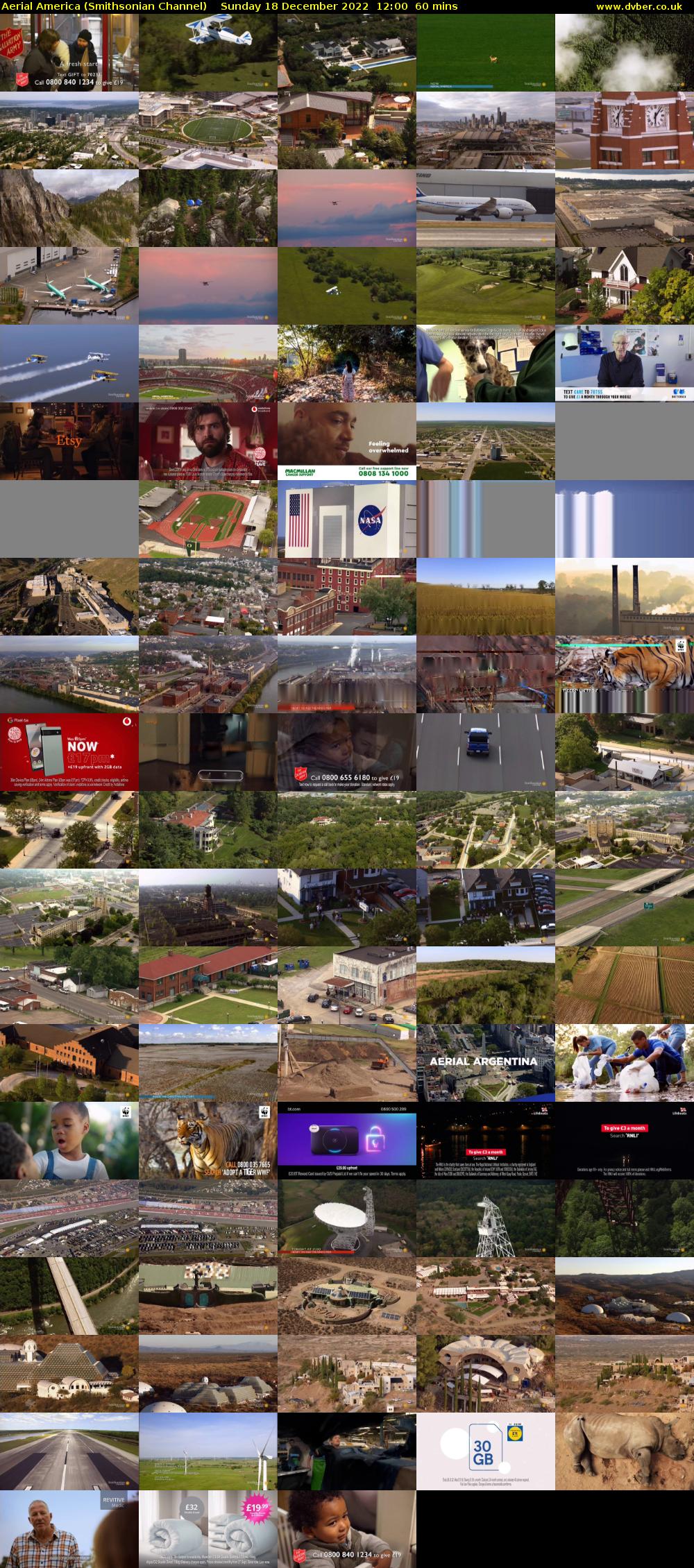 Aerial America (Smithsonian Channel) Sunday 18 December 2022 12:00 - 13:00