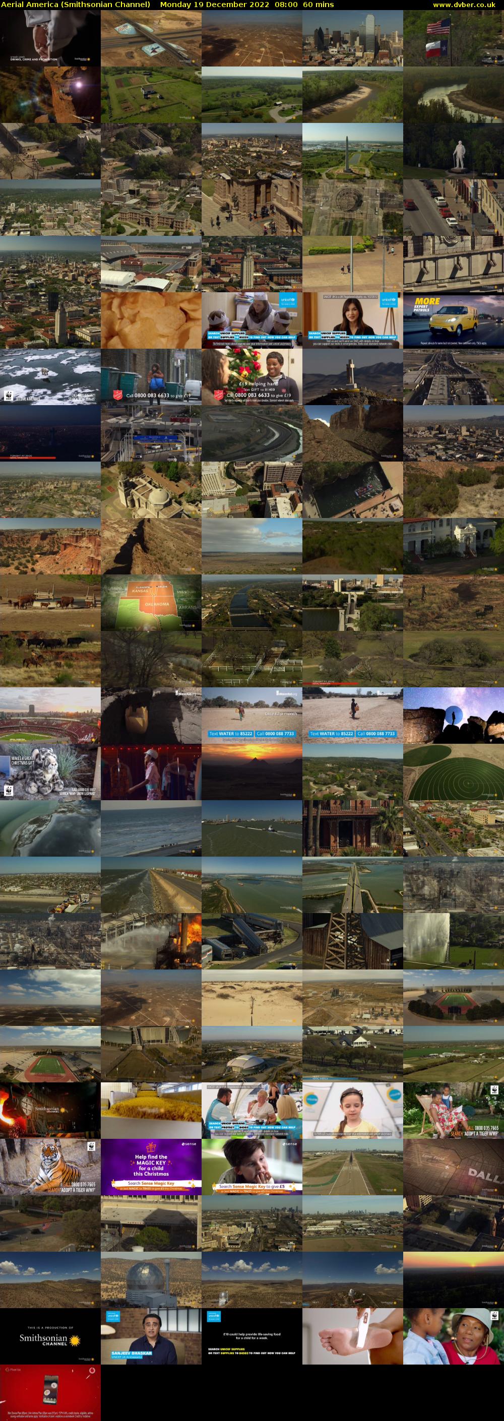 Aerial America (Smithsonian Channel) Monday 19 December 2022 08:00 - 09:00