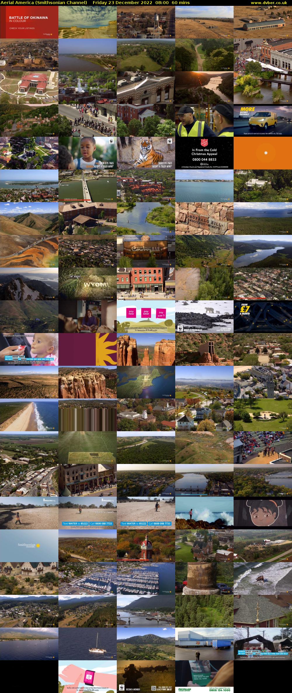 Aerial America (Smithsonian Channel) Friday 23 December 2022 08:00 - 09:00