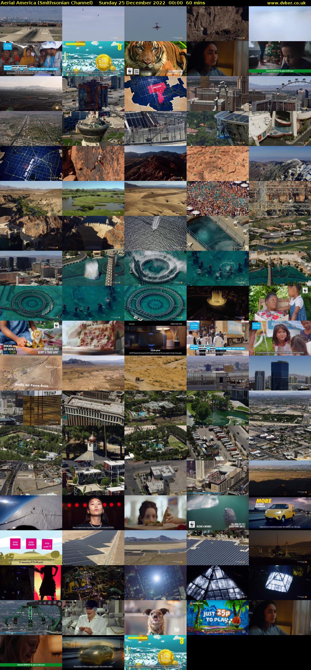 Aerial America (Smithsonian Channel) Sunday 25 December 2022 00:00 - 01:00