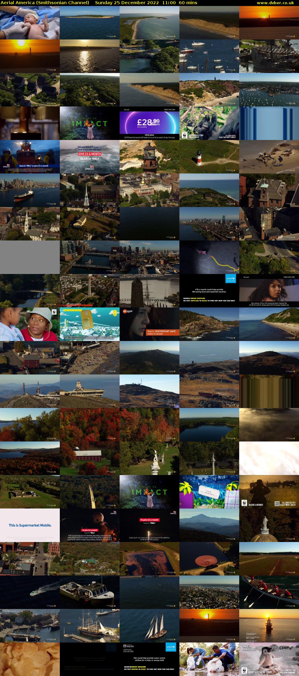 Aerial America (Smithsonian Channel) Sunday 25 December 2022 11:00 - 12:00