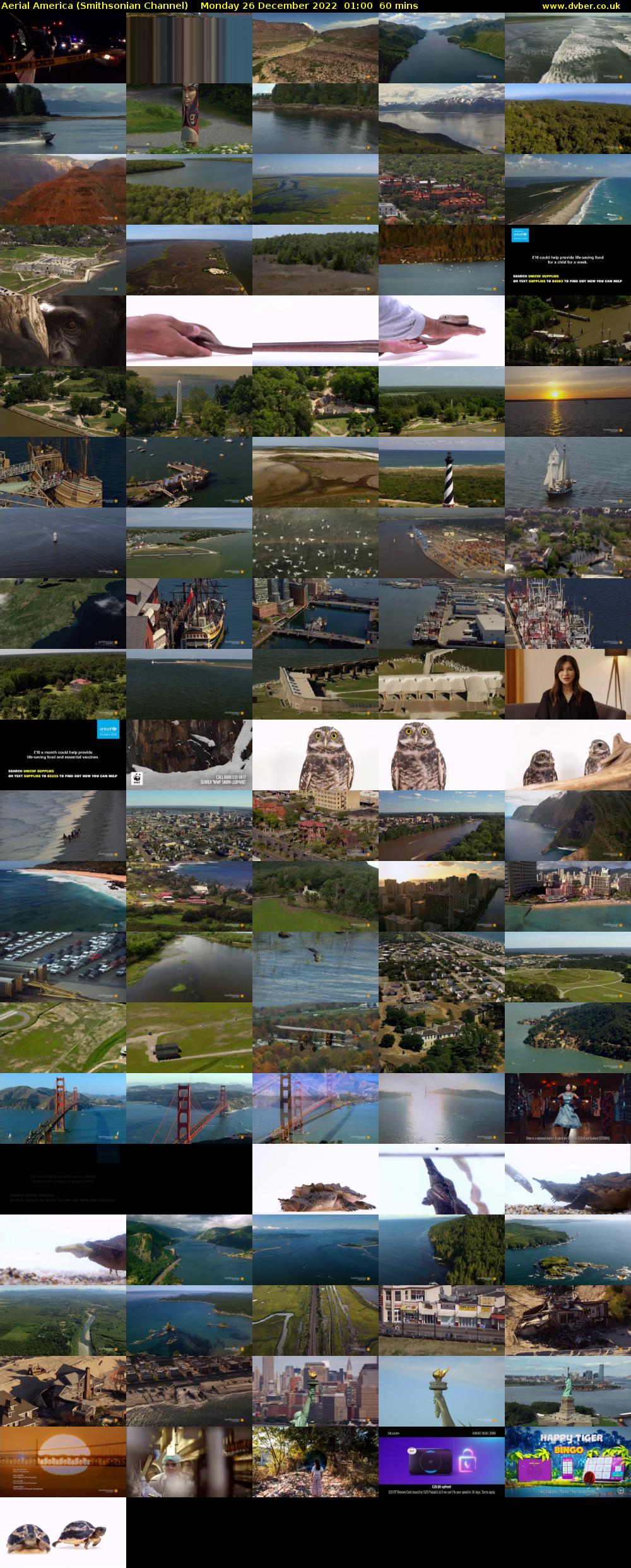 Aerial America (Smithsonian Channel) Monday 26 December 2022 01:00 - 02:00