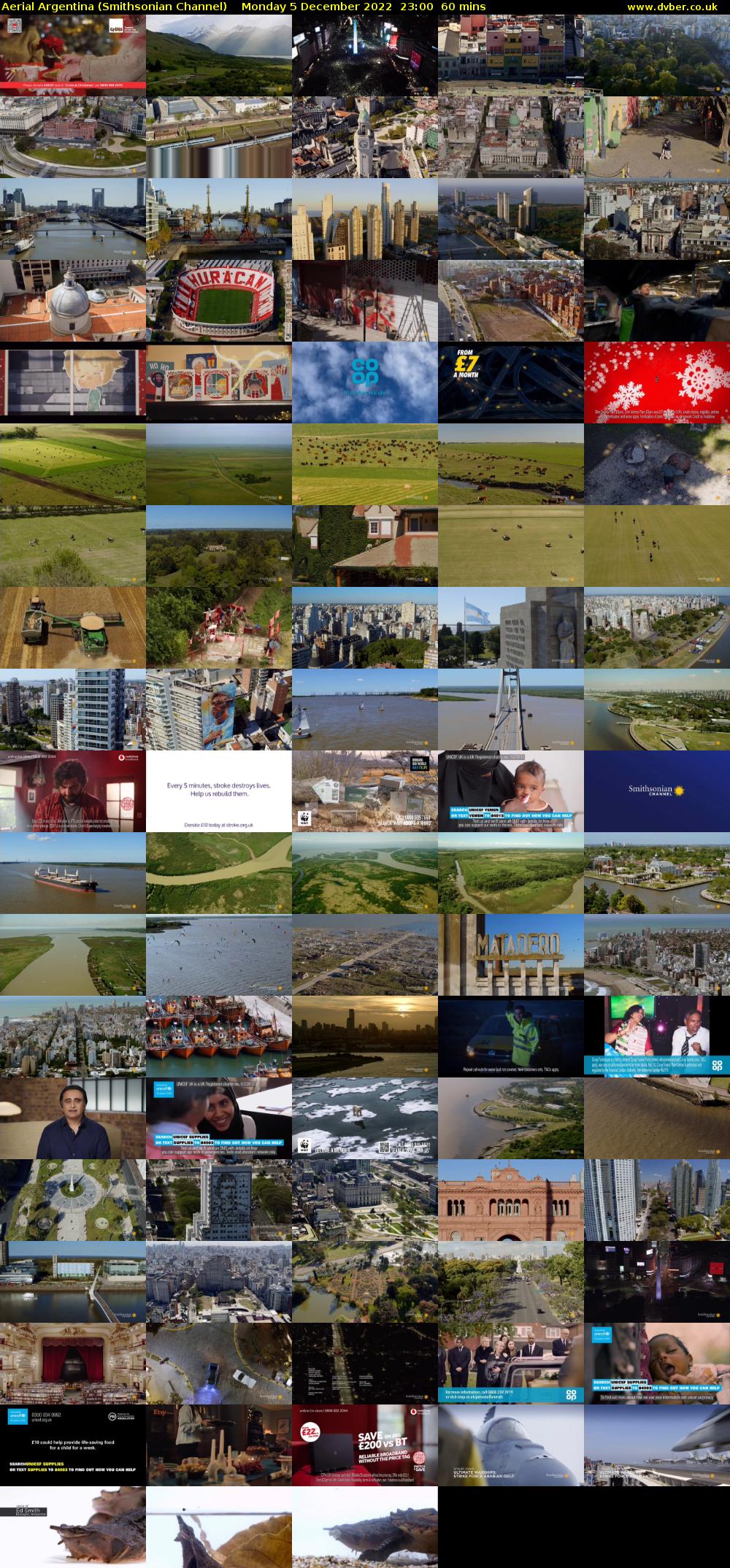 Aerial Argentina (Smithsonian Channel) Monday 5 December 2022 23:00 - 00:00