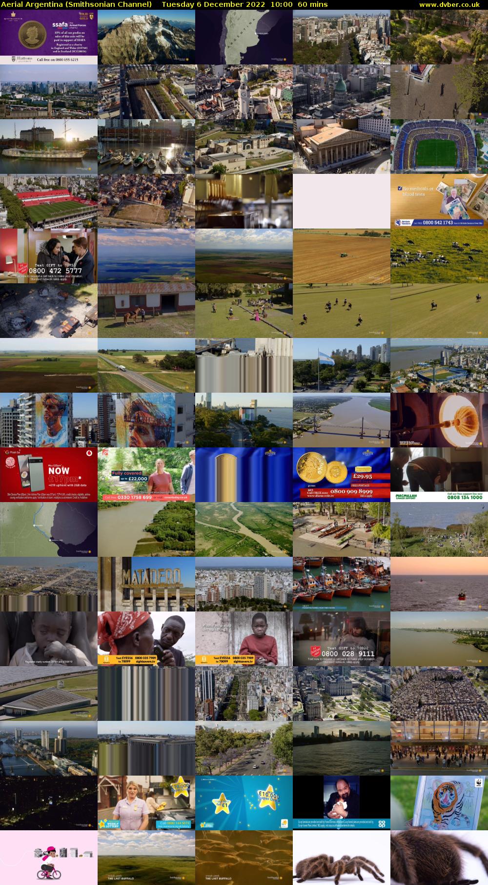 Aerial Argentina (Smithsonian Channel) Tuesday 6 December 2022 10:00 - 11:00