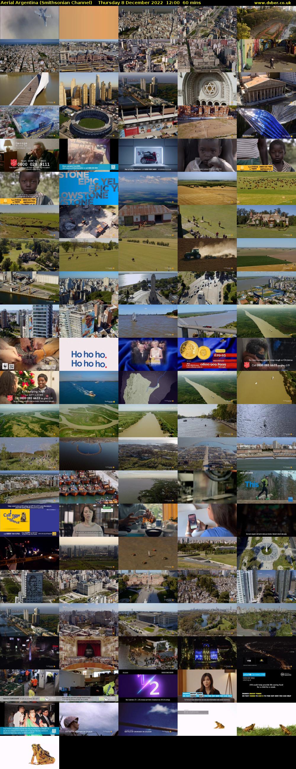 Aerial Argentina (Smithsonian Channel) Thursday 8 December 2022 12:00 - 13:00