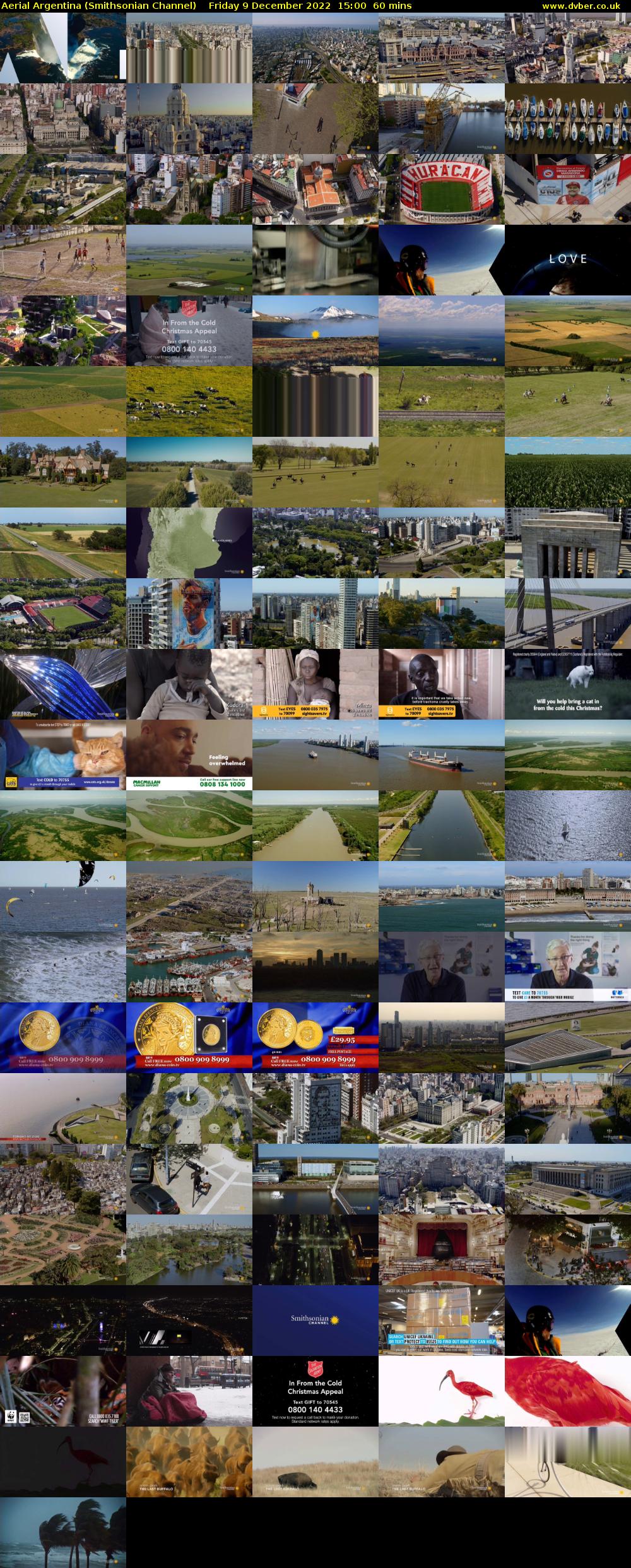 Aerial Argentina (Smithsonian Channel) Friday 9 December 2022 15:00 - 16:00