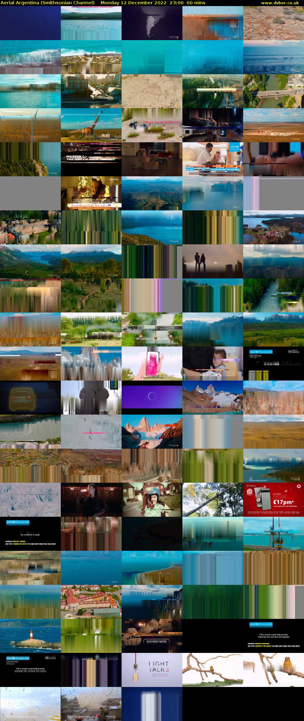 Aerial Argentina (Smithsonian Channel) Monday 12 December 2022 23:00 - 00:00
