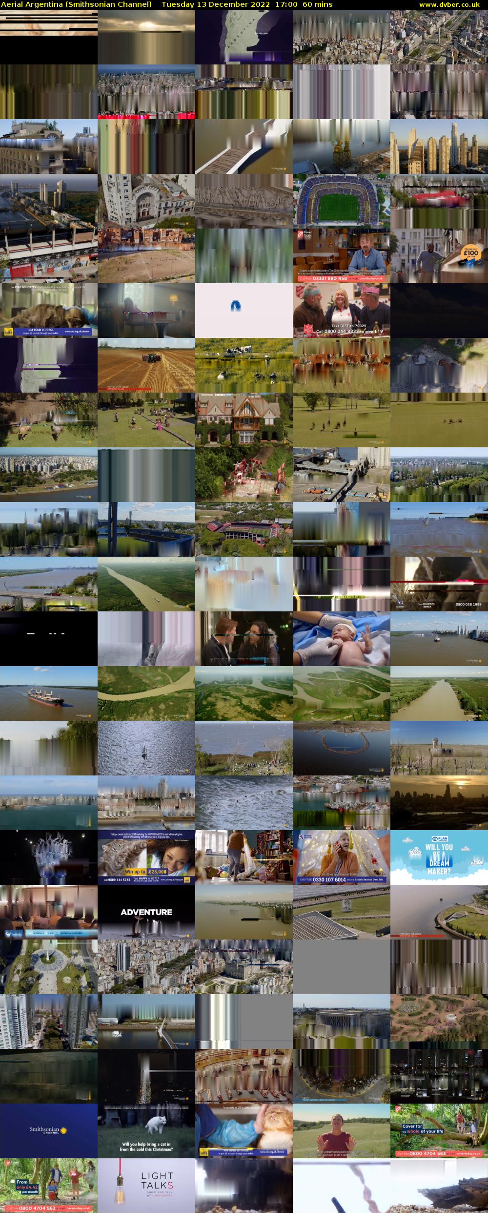 Aerial Argentina (Smithsonian Channel) Tuesday 13 December 2022 17:00 - 18:00