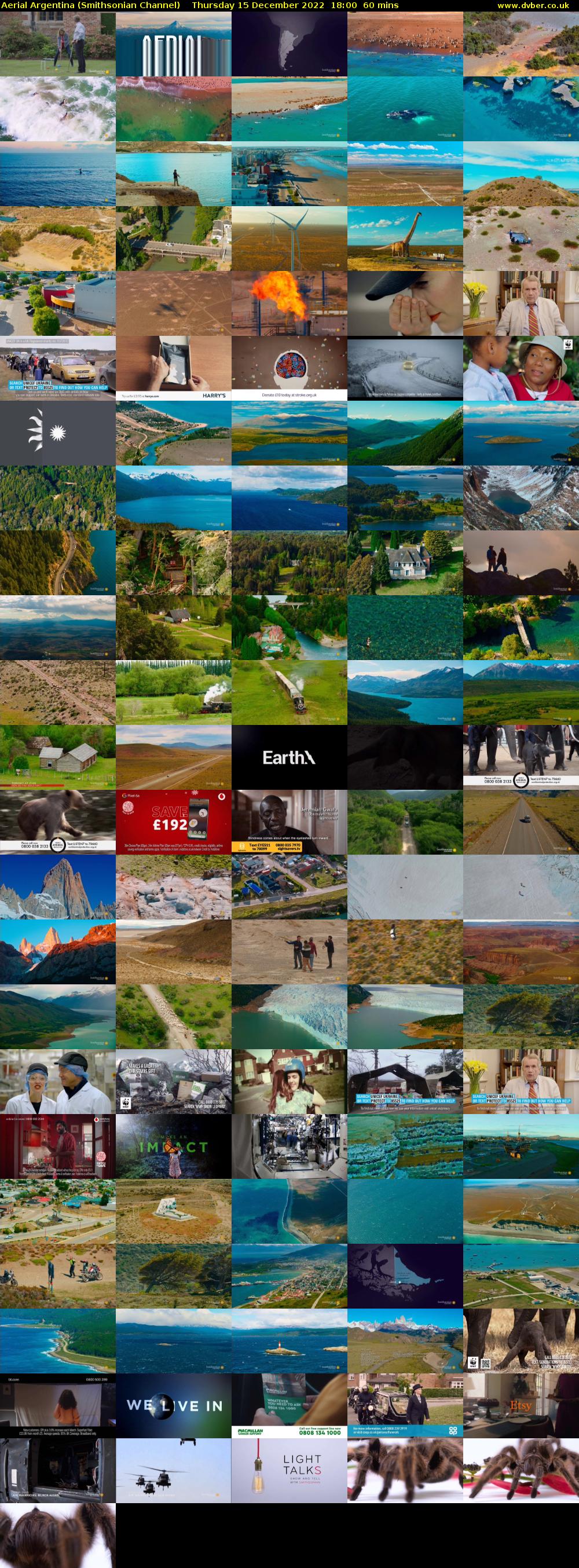 Aerial Argentina (Smithsonian Channel) Thursday 15 December 2022 18:00 - 19:00