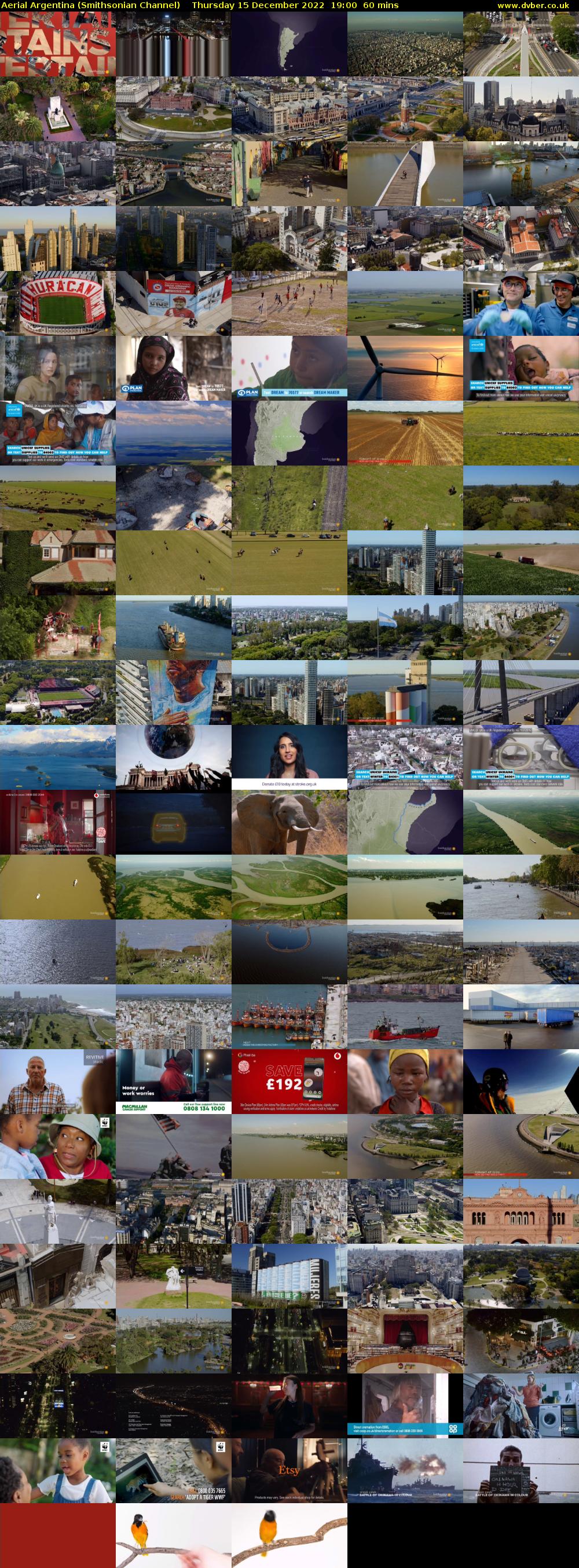 Aerial Argentina (Smithsonian Channel) Thursday 15 December 2022 19:00 - 20:00