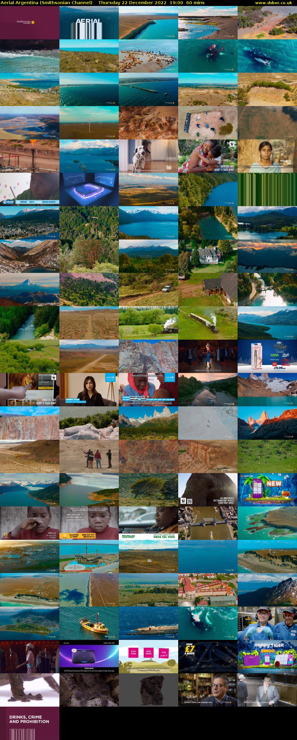 Aerial Argentina (Smithsonian Channel) Thursday 22 December 2022 19:00 - 20:00