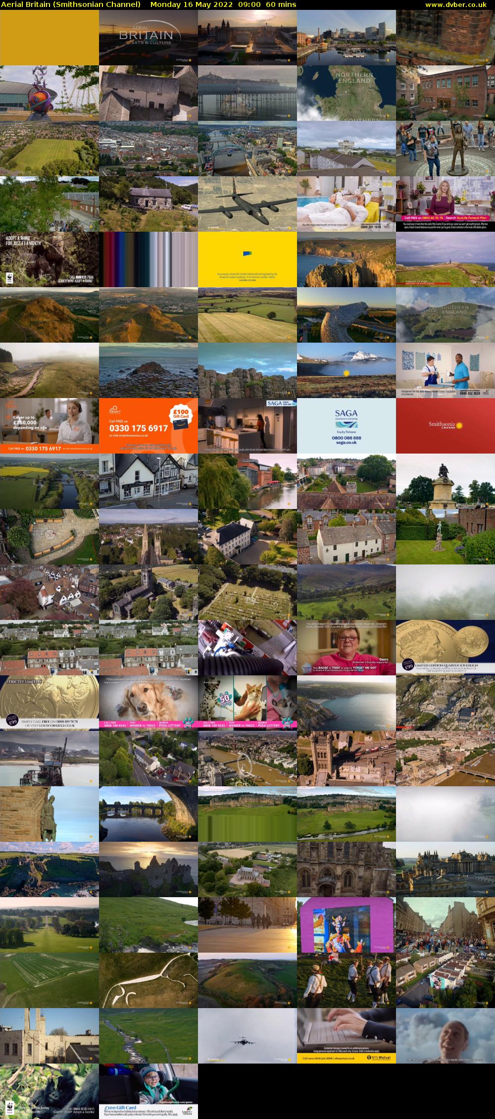 Aerial Britain (Smithsonian Channel) Monday 16 May 2022 09:00 - 10:00
