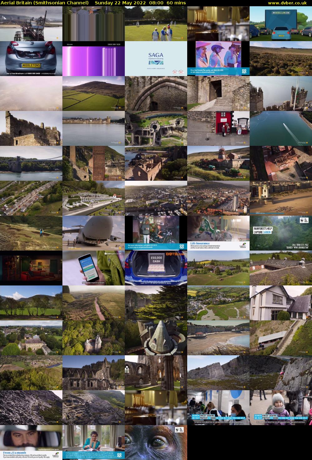 Aerial Britain (Smithsonian Channel) Sunday 22 May 2022 08:00 - 09:00