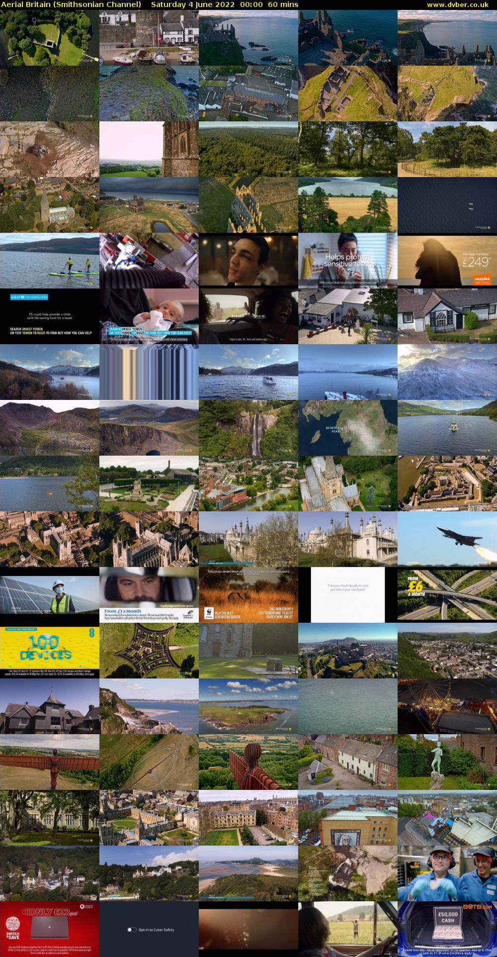 Aerial Britain (Smithsonian Channel) Saturday 4 June 2022 00:00 - 01:00