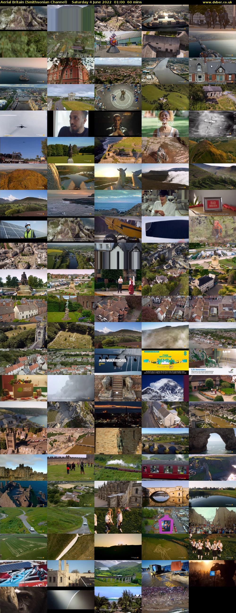Aerial Britain (Smithsonian Channel) Saturday 4 June 2022 01:00 - 02:00