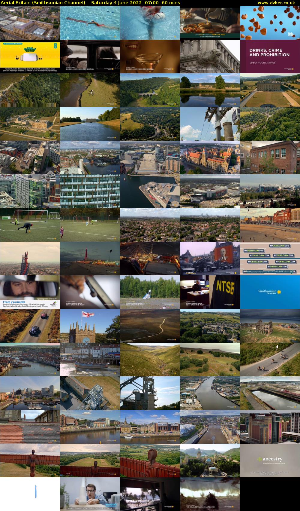 Aerial Britain (Smithsonian Channel) Saturday 4 June 2022 07:00 - 08:00