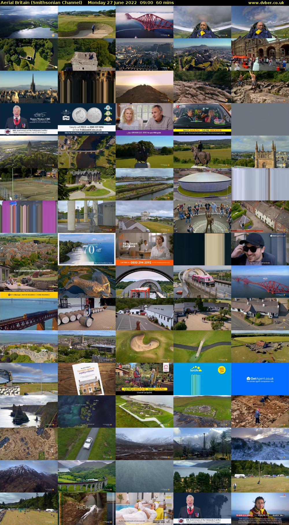 Aerial Britain (Smithsonian Channel) Monday 27 June 2022 09:00 - 10:00