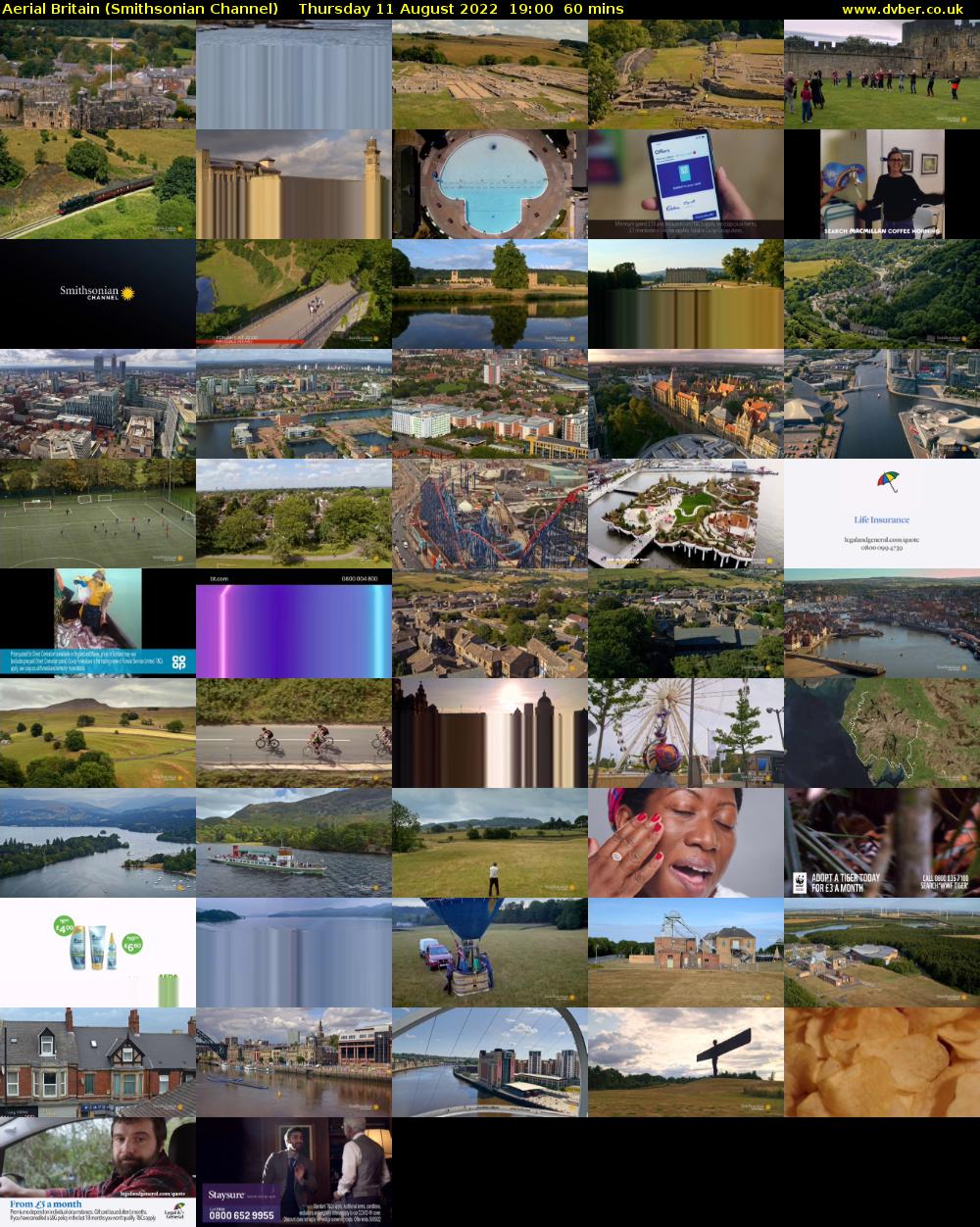 Aerial Britain (Smithsonian Channel) Thursday 11 August 2022 19:00 - 20:00