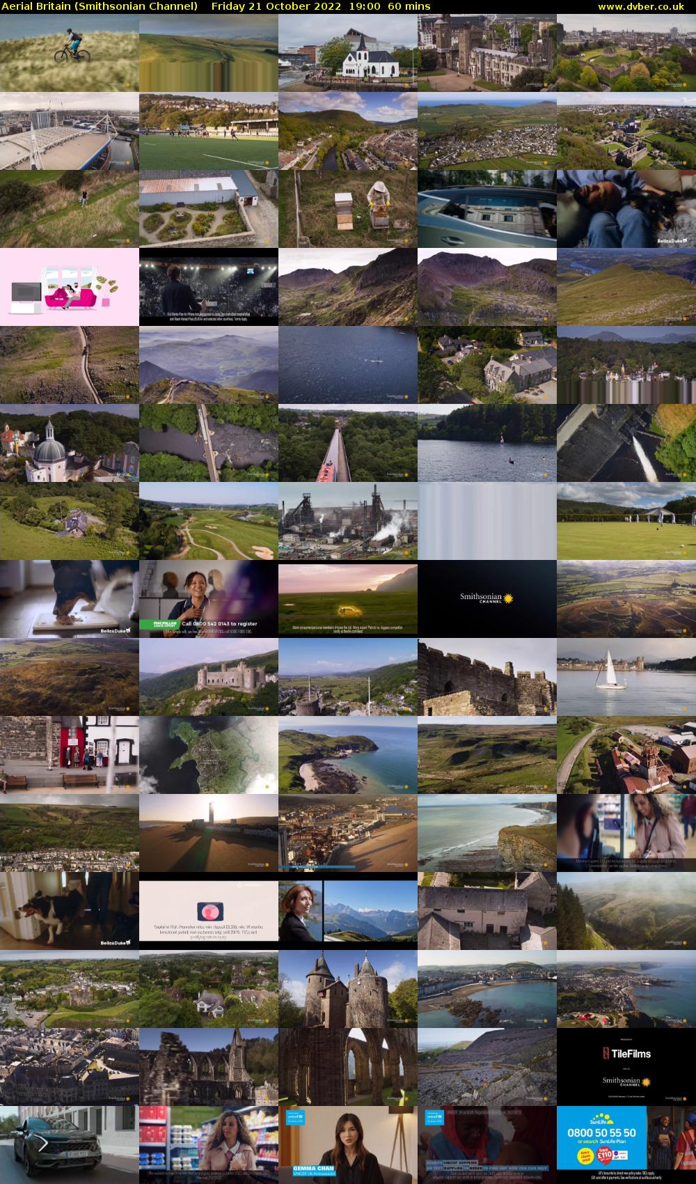 Aerial Britain (Smithsonian Channel) Friday 21 October 2022 19:00 - 20:00