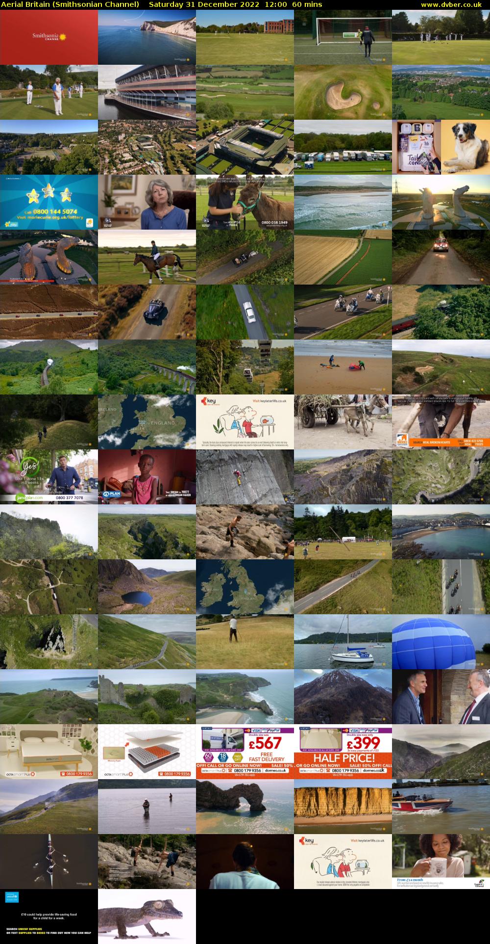 Aerial Britain (Smithsonian Channel) Saturday 31 December 2022 12:00 - 13:00