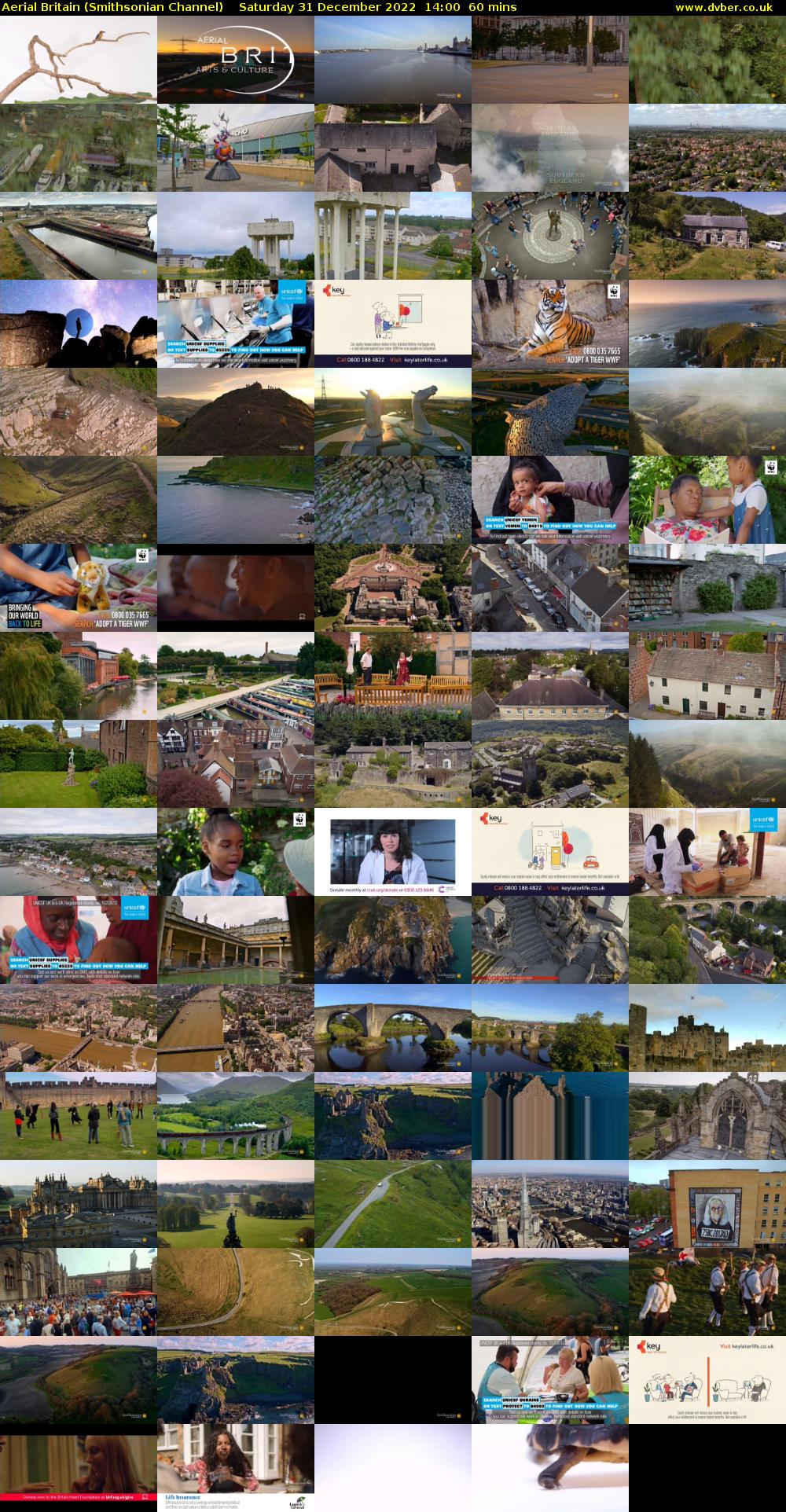 Aerial Britain (Smithsonian Channel) Saturday 31 December 2022 14:00 - 15:00