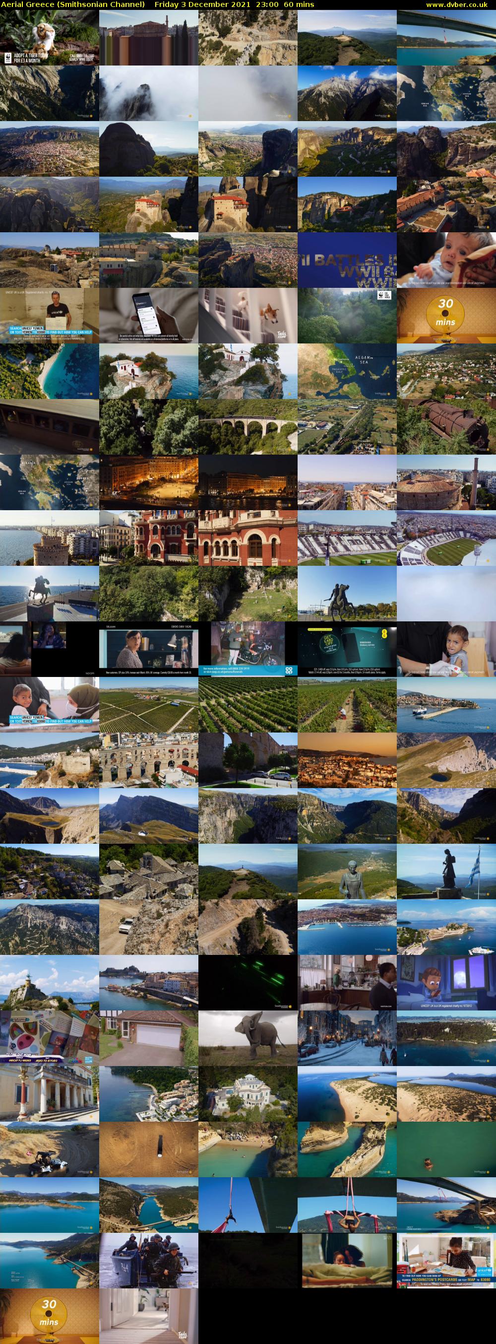Aerial Greece (Smithsonian Channel) Friday 3 December 2021 23:00 - 00:00