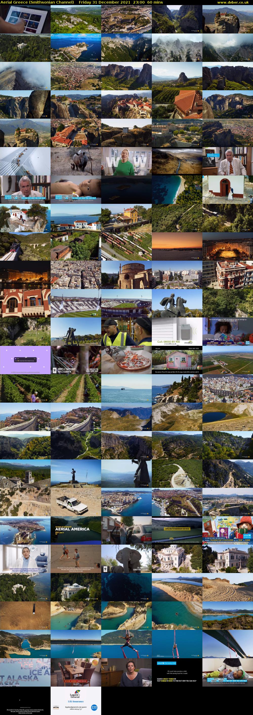 Aerial Greece (Smithsonian Channel) Friday 31 December 2021 23:00 - 00:00