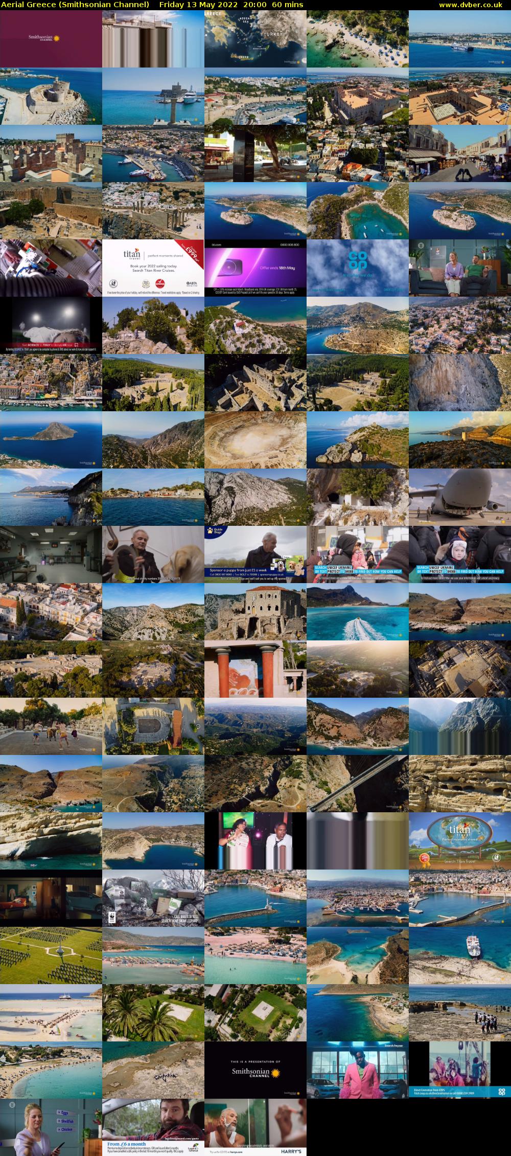 Aerial Greece (Smithsonian Channel) Friday 13 May 2022 20:00 - 21:00