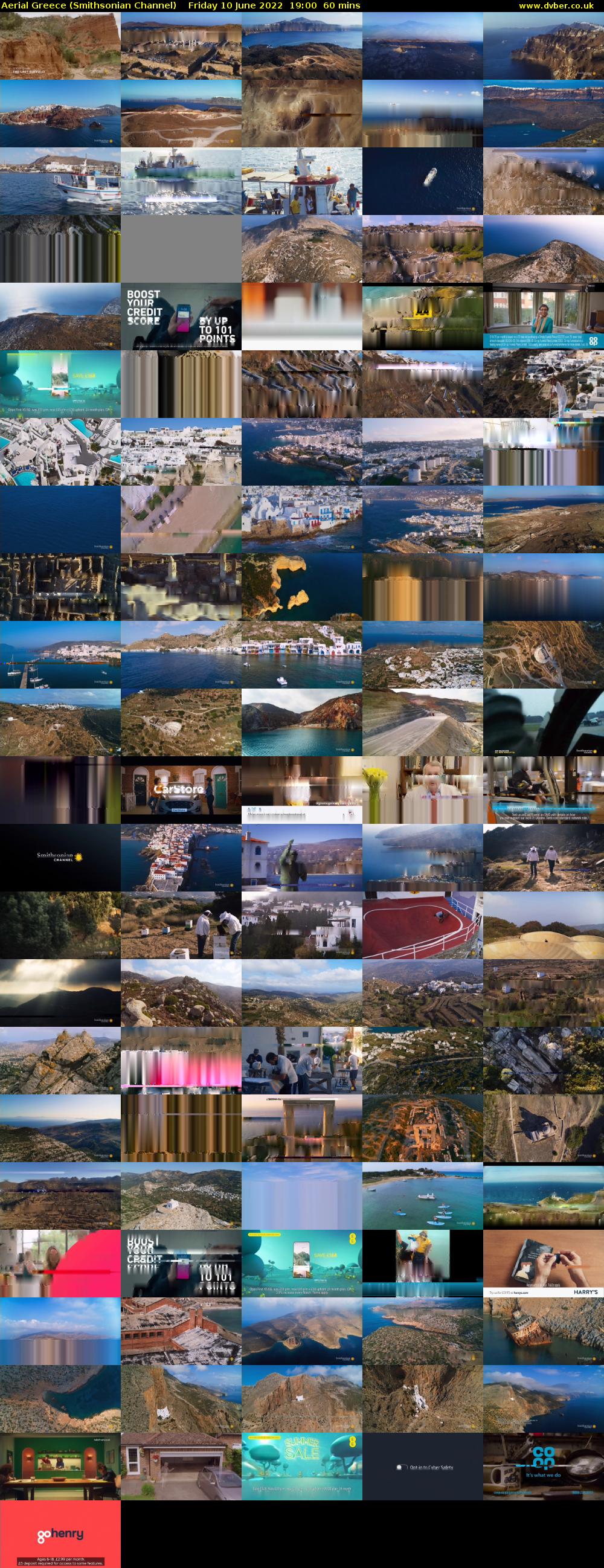 Aerial Greece (Smithsonian Channel) Friday 10 June 2022 19:00 - 20:00