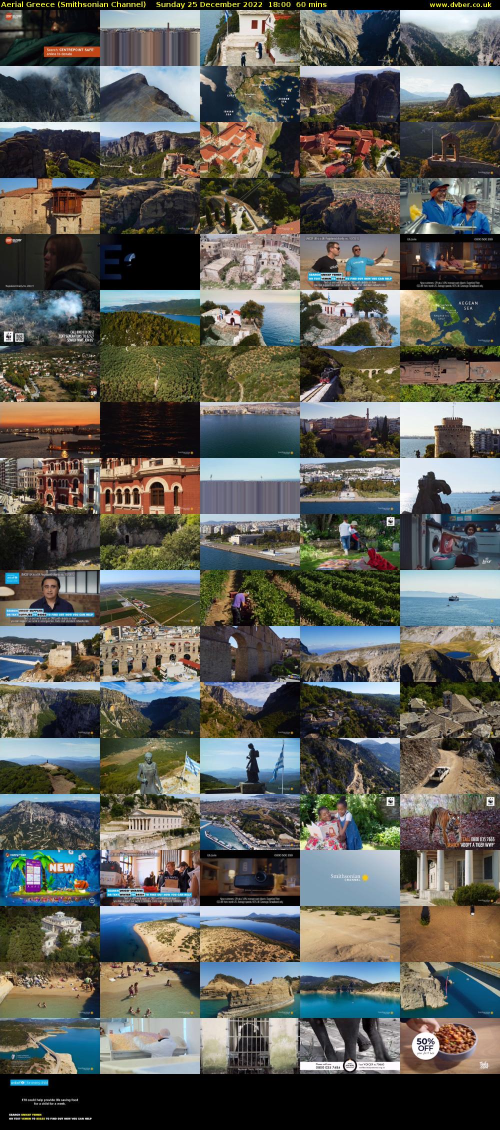 Aerial Greece (Smithsonian Channel) Sunday 25 December 2022 18:00 - 19:00