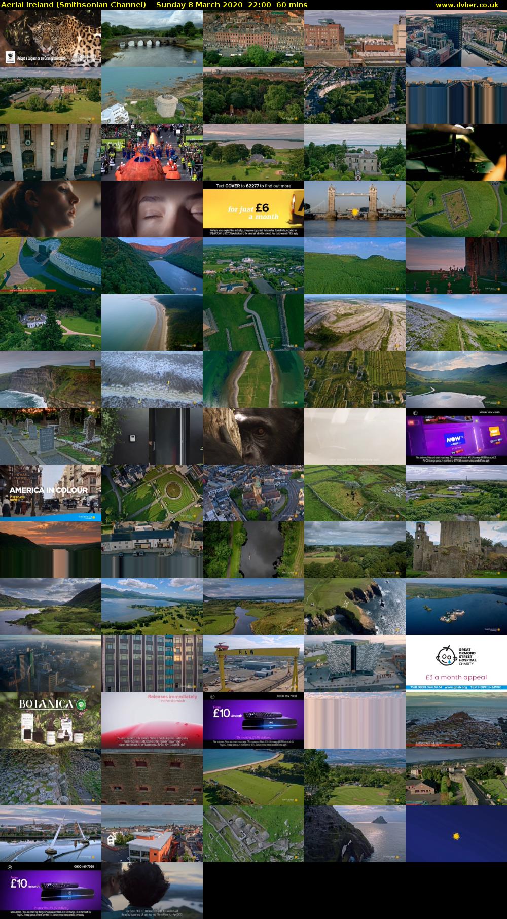 Aerial Ireland (Smithsonian Channel) Sunday 8 March 2020 22:00 - 23:00
