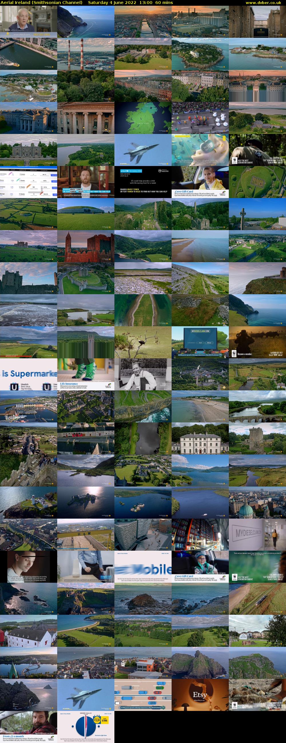 Aerial Ireland (Smithsonian Channel) Saturday 4 June 2022 13:00 - 14:00
