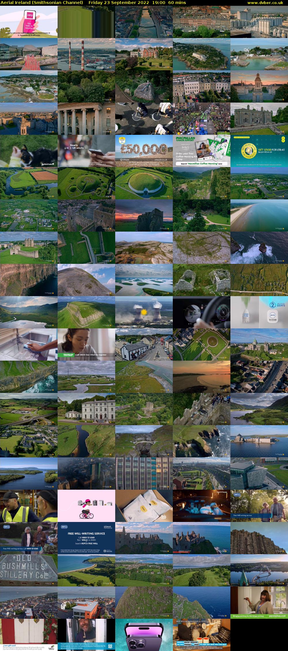 Aerial Ireland (Smithsonian Channel) Friday 23 September 2022 19:00 - 20:00