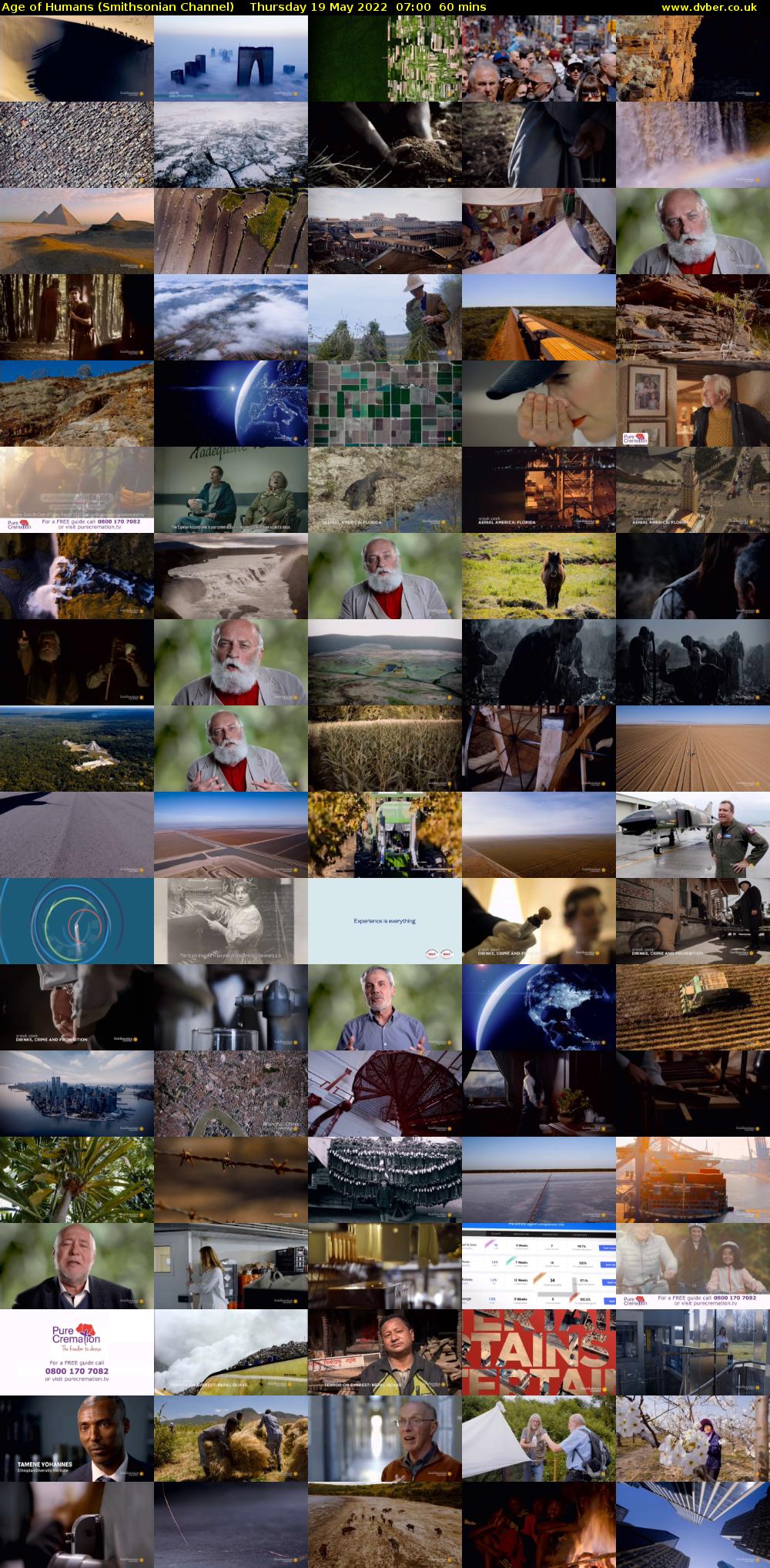 Age of Humans (Smithsonian Channel) Thursday 19 May 2022 07:00 - 08:00