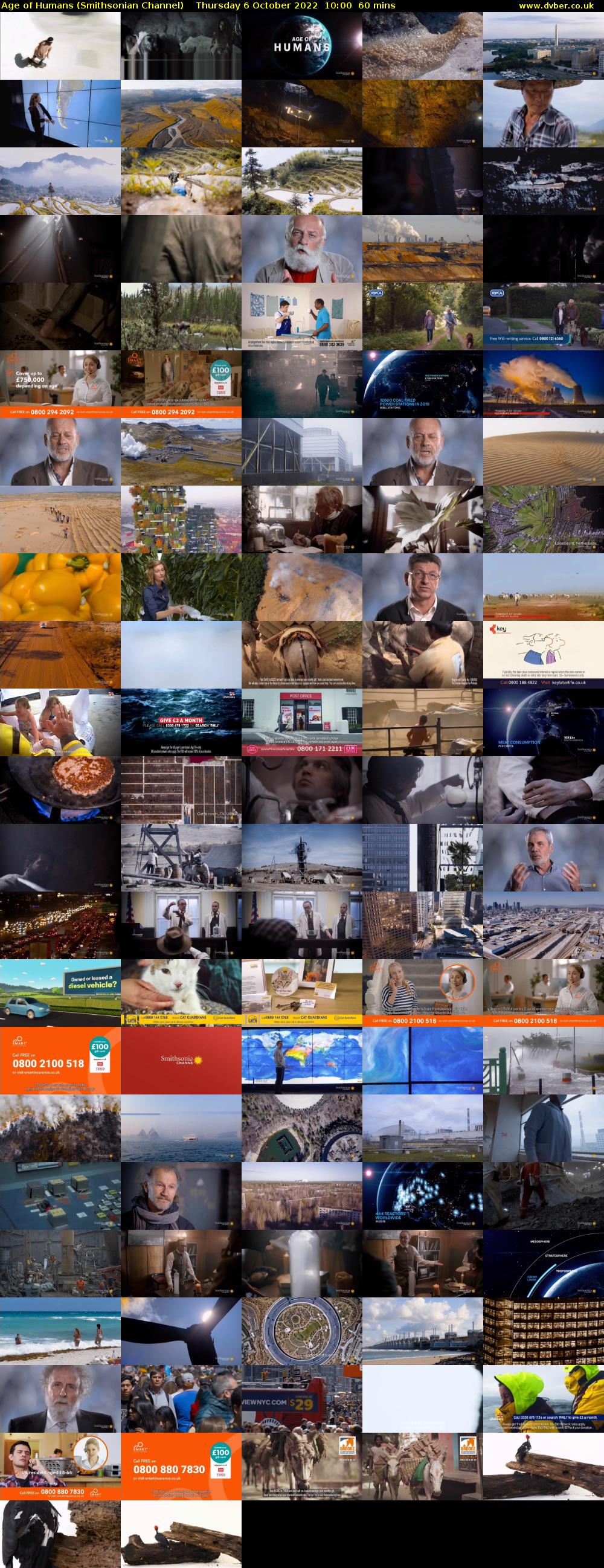 Age of Humans (Smithsonian Channel) Thursday 6 October 2022 10:00 - 11:00