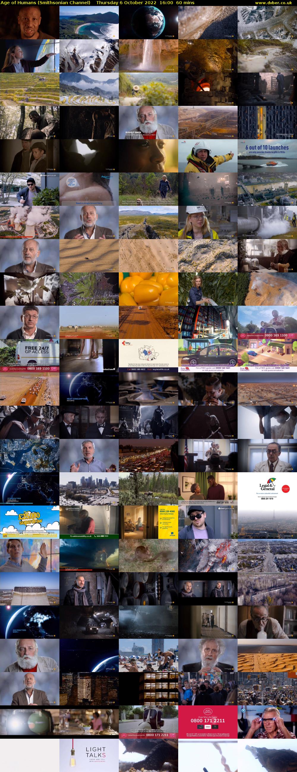 Age of Humans (Smithsonian Channel) Thursday 6 October 2022 16:00 - 17:00