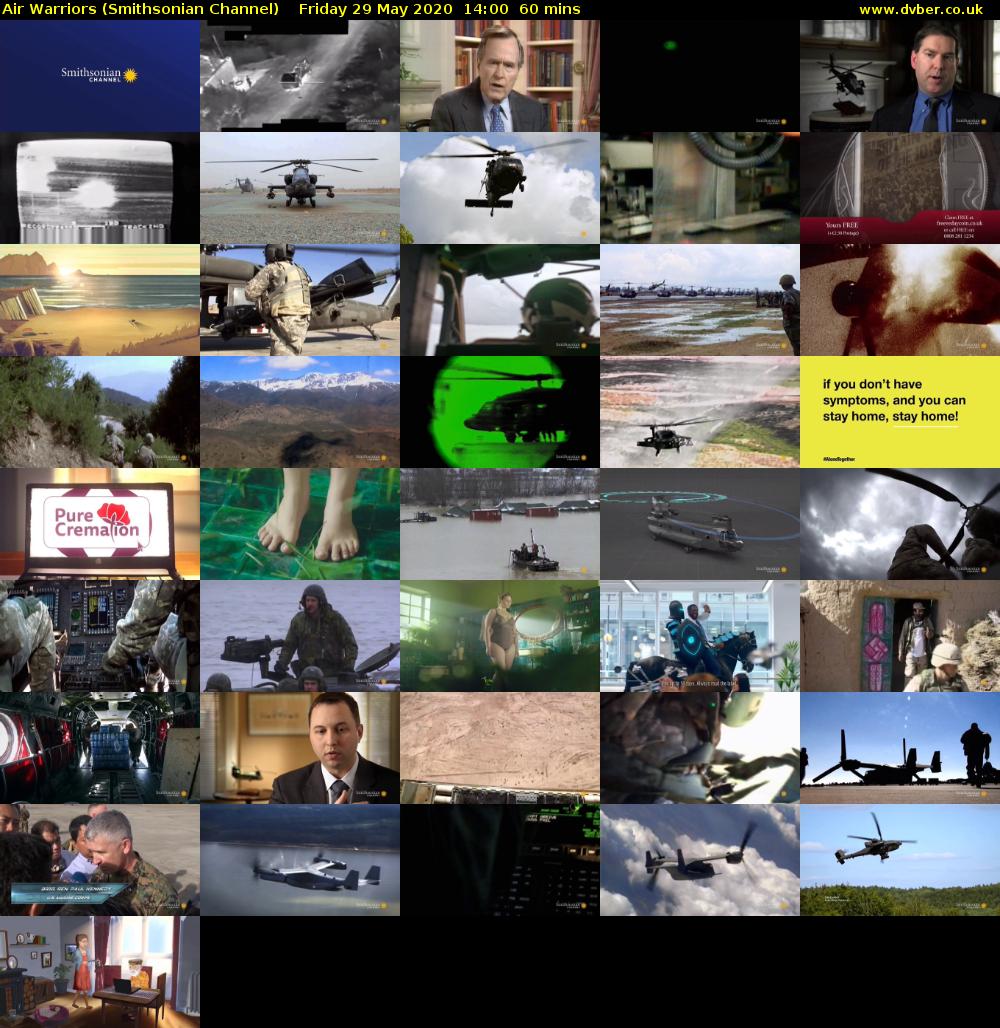Air Warriors (Smithsonian Channel) Friday 29 May 2020 14:00 - 15:00