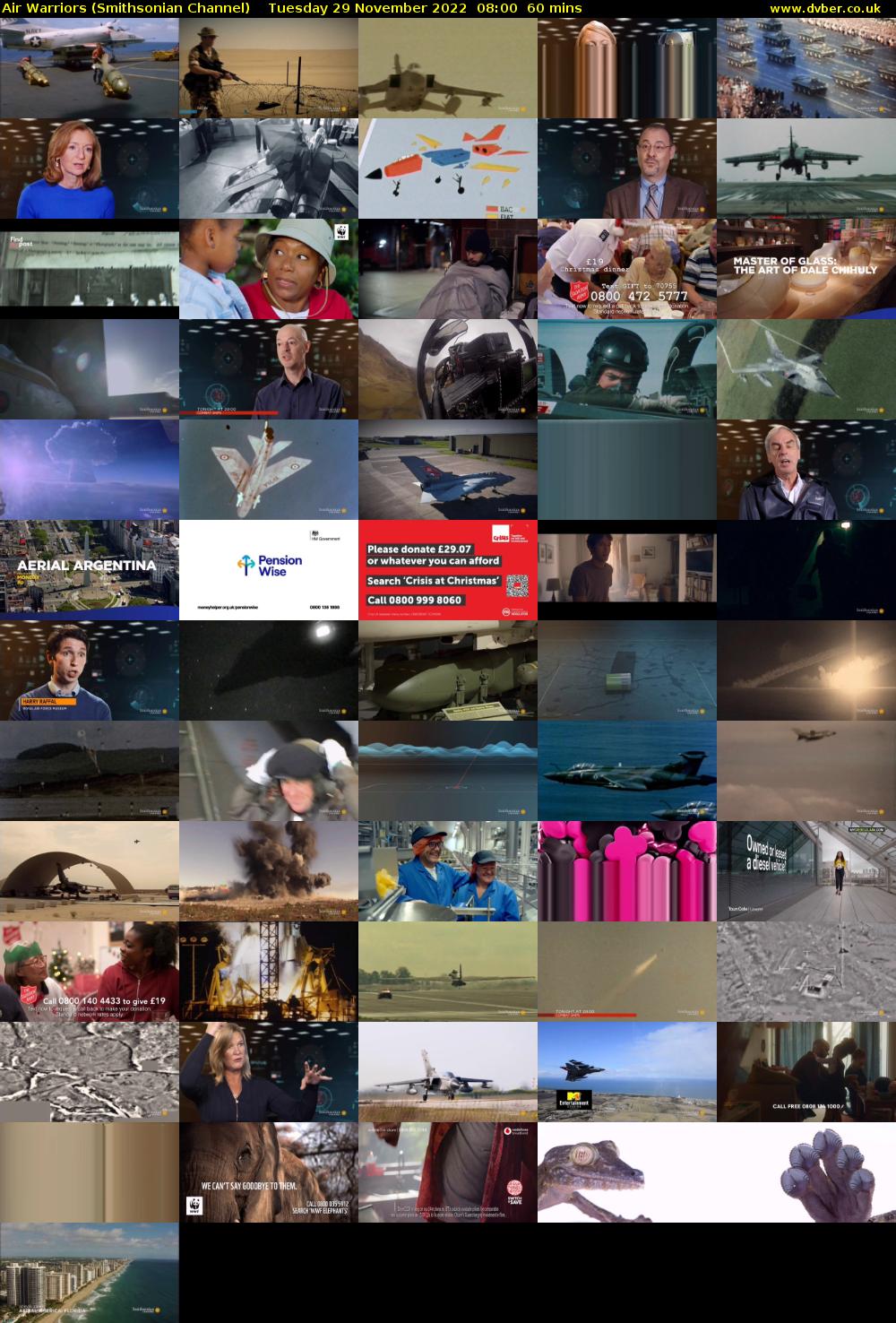 Air Warriors (Smithsonian Channel) Tuesday 29 November 2022 08:00 - 09:00