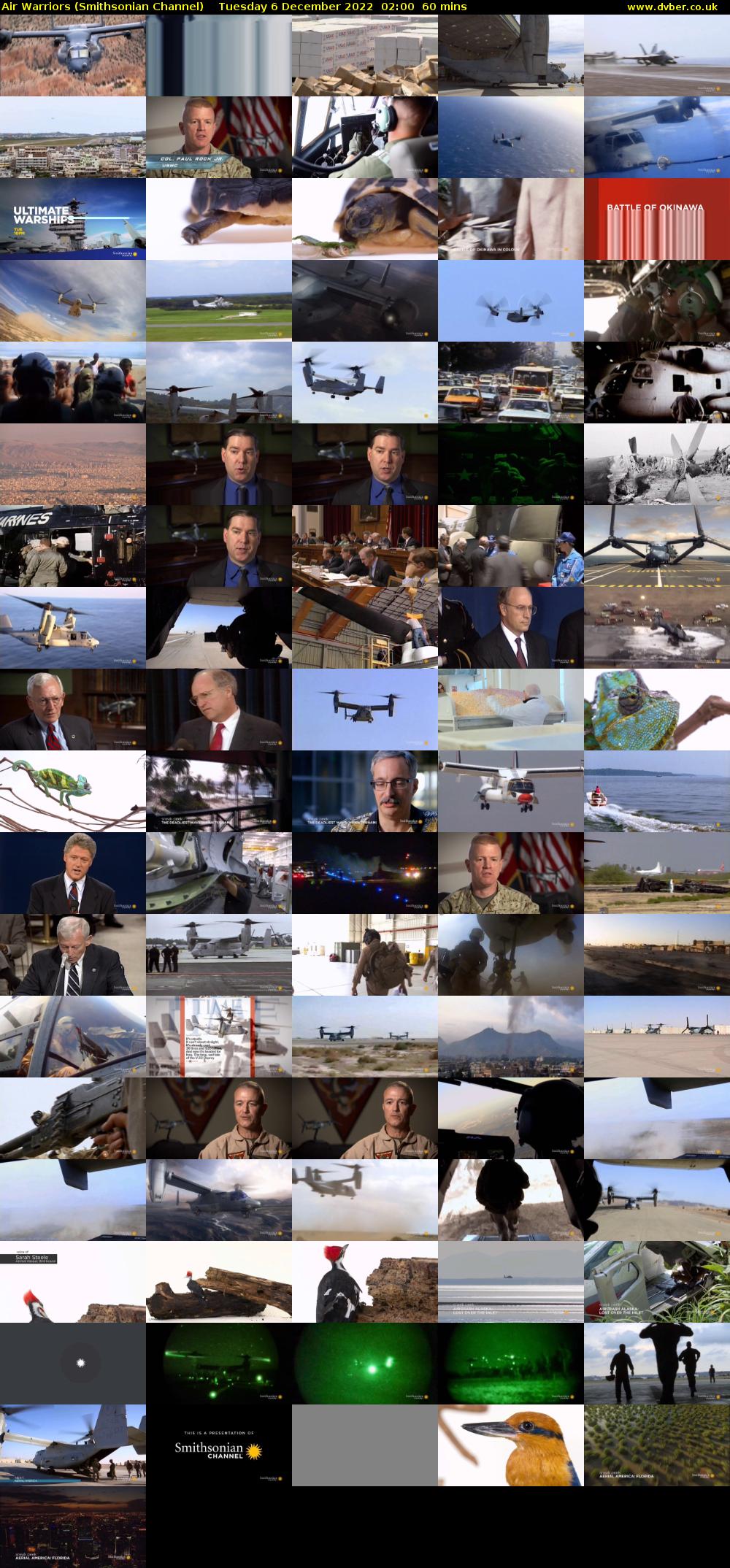 Air Warriors (Smithsonian Channel) Tuesday 6 December 2022 02:00 - 03:00