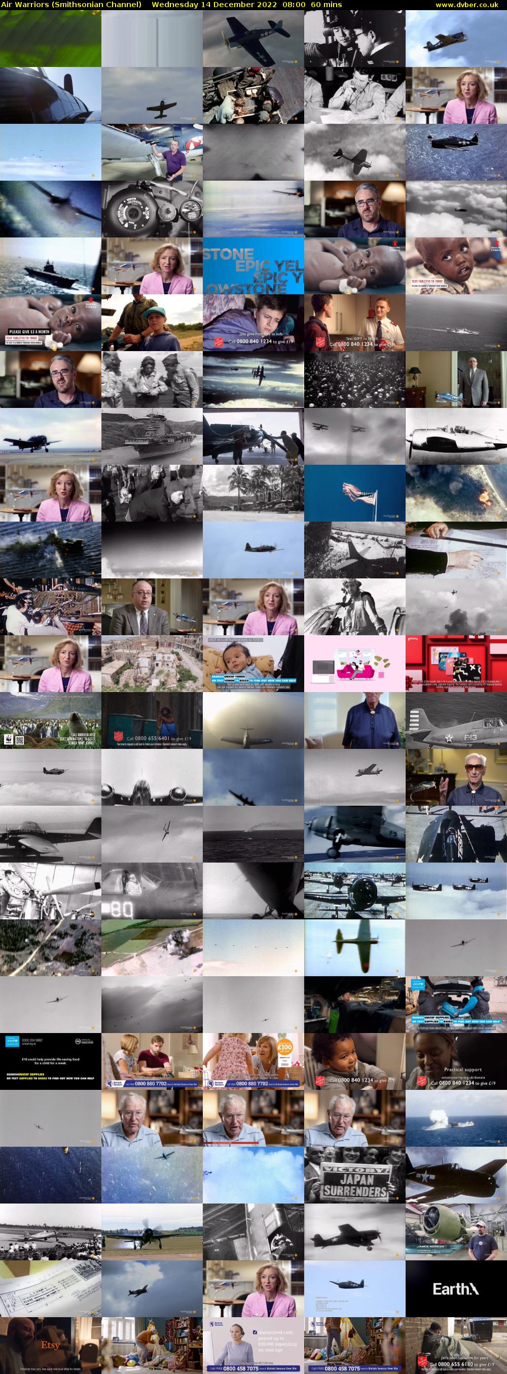 Air Warriors (Smithsonian Channel) Wednesday 14 December 2022 08:00 - 09:00