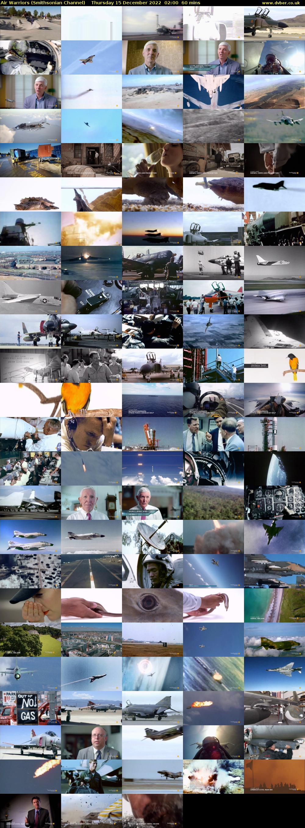 Air Warriors (Smithsonian Channel) Thursday 15 December 2022 02:00 - 03:00