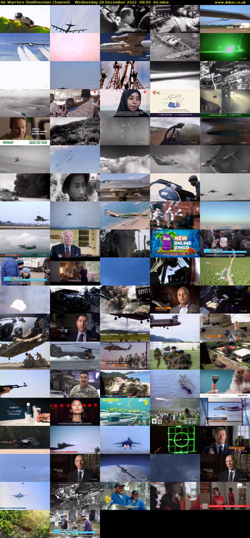 Air Warriors (Smithsonian Channel) Wednesday 28 December 2022 08:00 - 09:00