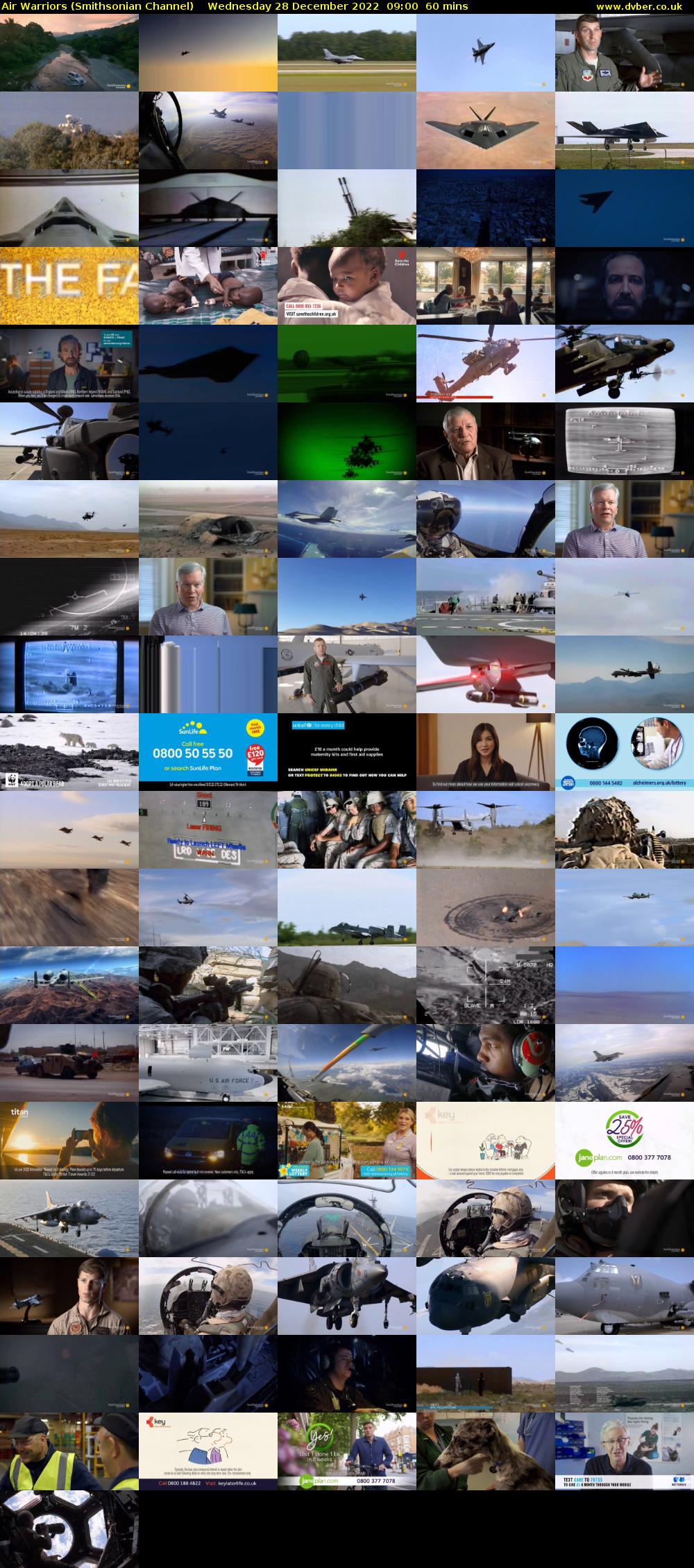 Air Warriors (Smithsonian Channel) Wednesday 28 December 2022 09:00 - 10:00