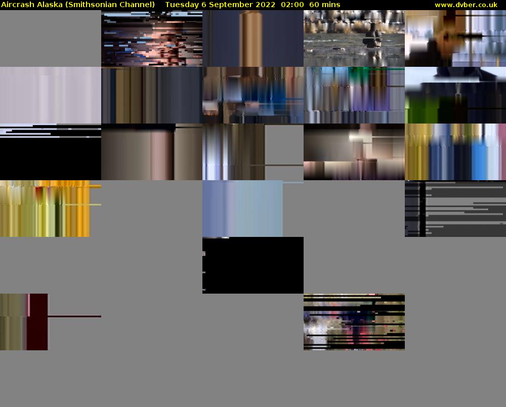 Aircrash Alaska (Smithsonian Channel) Tuesday 6 September 2022 02:00 - 03:00
