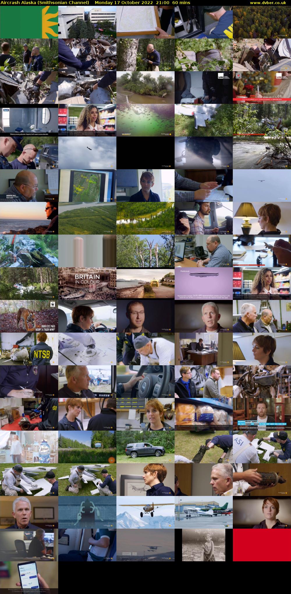 Aircrash Alaska (Smithsonian Channel) Monday 17 October 2022 21:00 - 22:00